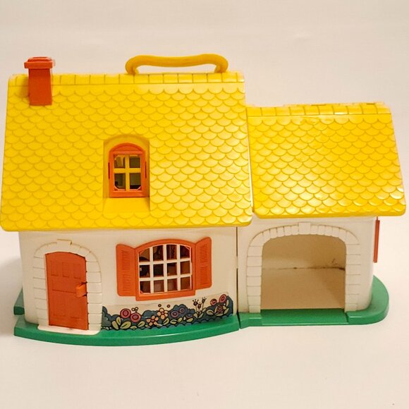 Vintage WEEBLES Cottage Romper Room, Hasbro Toys, 1973, Made in U.S.A - Picture 2 of 16